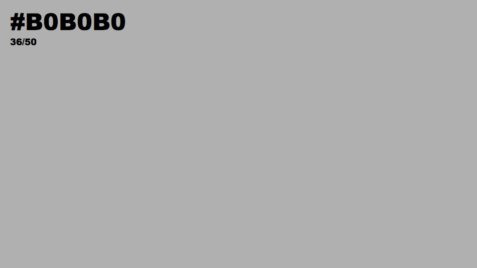 shade 36 of 50 greys - 50 shades of grey - Sylvain Vriens